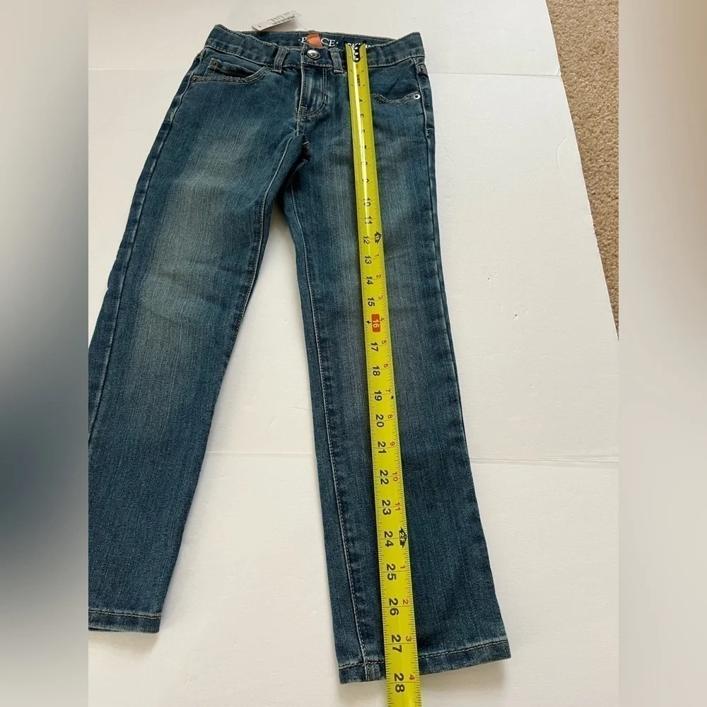 Childrens Place Skinny Jeans Tide Pool Blue Size 6 New